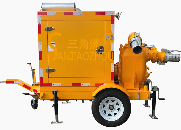 二轮移动强自吸泵车 二轮移动强自吸泵车