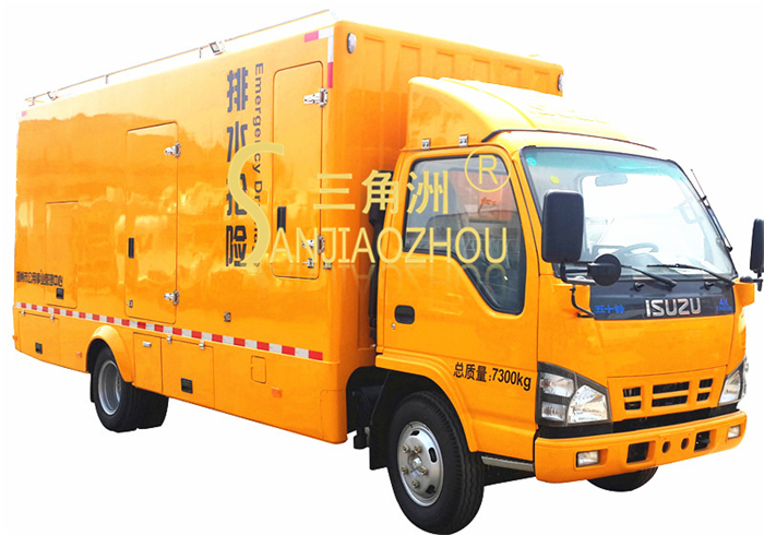 城市防汛移动电源排水泵车 城市防汛移动电源排水泵车