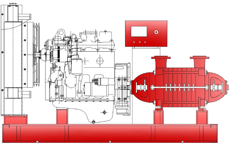 进口柴油机消防泵(图1)